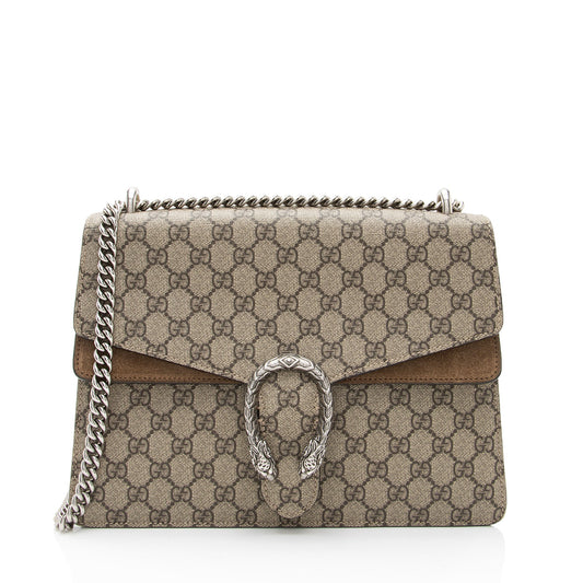 Gucci GG Supreme Dionysus Medium Shoulder Bag (SHF-MaHPZO)
