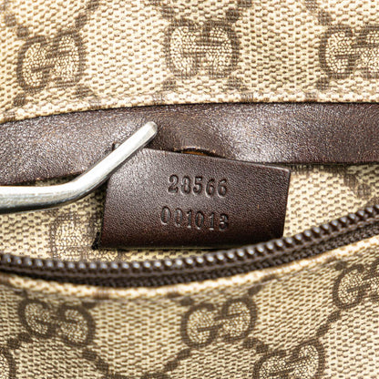 Gucci GG Supreme Double Pocket Belt Bag