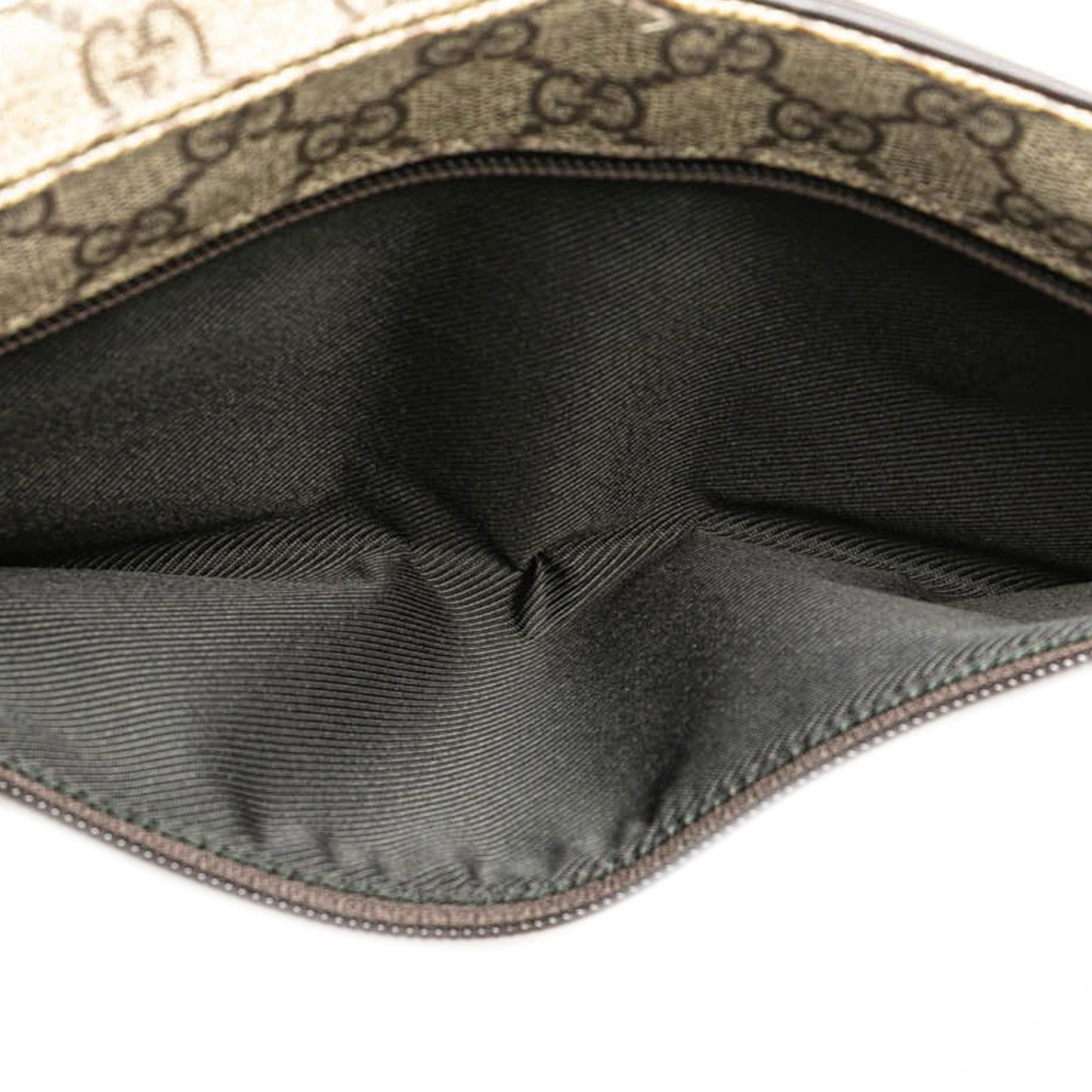 Gucci GG Supreme Double Pocket Belt Bag