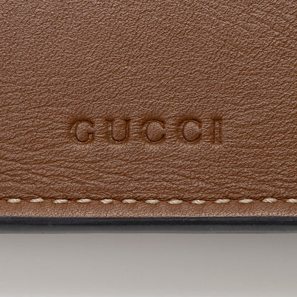 Gucci GG Supreme Embroidered Kingsnake Large Zip Pouch (SHF-19741)