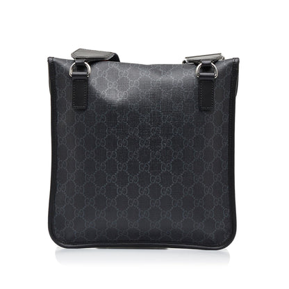 Gucci GG Supreme Envelope Web Crossbody Bag (SHG-XQKQ70)
