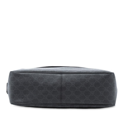 Gucci GG Supreme Flap Messenger Bag