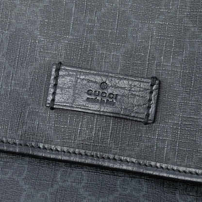 Gucci GG Supreme Flap Messenger Bag