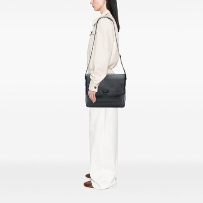 Gucci GG Supreme Flap Messenger Bag