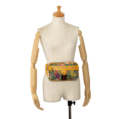Gucci GG Supreme Flora Ophidia Belt Bag (SHG-UCSEwH)