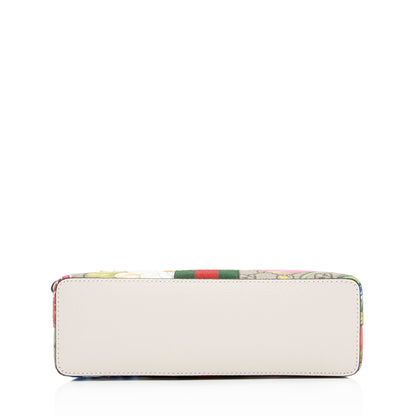 Gucci GG Supreme Flora Ophidia Dome Small Shoulder Bag (SHF-TpkXKT)