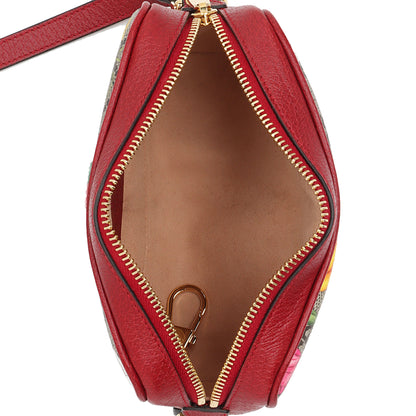 Gucci GG Supreme Flora Ophidia Mini Shoulder Bag (SHF-nnkZFw)