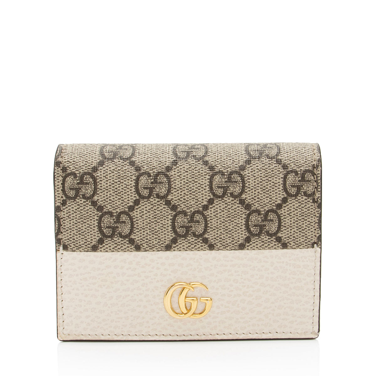 Gucci GG Supreme GG Marmont Card Case (SHF-bZF8Z2)