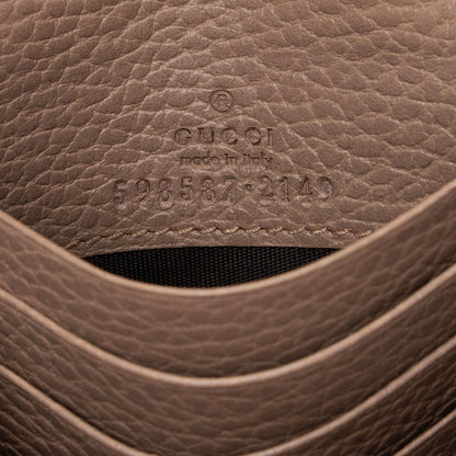 Gucci GG Supreme GG Marmont Compact Wallet (SHF-0GWgKX)