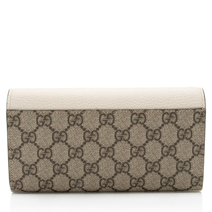 Gucci GG Supreme GG Marmont Continental Wallet (SHF-A4ciyB)