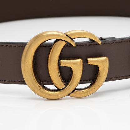 Gucci GG Supreme GG Marmont Narrow Belt - Size 34 / 85 (SHF-ozkUJJ)
