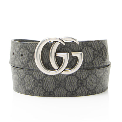Gucci GG Supreme GG Marmont Reversible Belt - Size 34 / 85