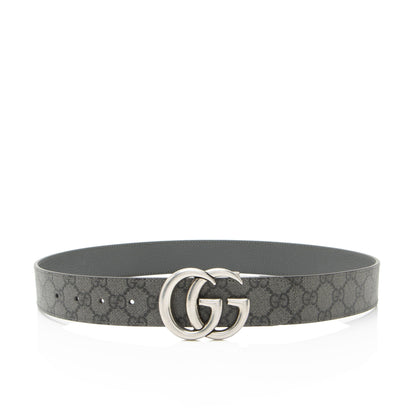 Gucci GG Supreme GG Marmont Reversible Belt - Size 34 / 85
