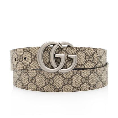 Gucci GG Supreme GG Marmont Reversible Belt - Size 40 / 100 (SHF-rIYEz7)