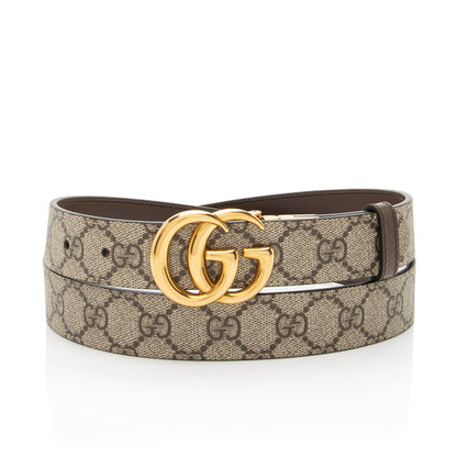 Gucci GG Supreme GG Marmont Reversible Belt - Size 42 / 105