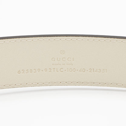 Gucci GG Supreme GG Marmont Thin Belt - Size 40 / 100