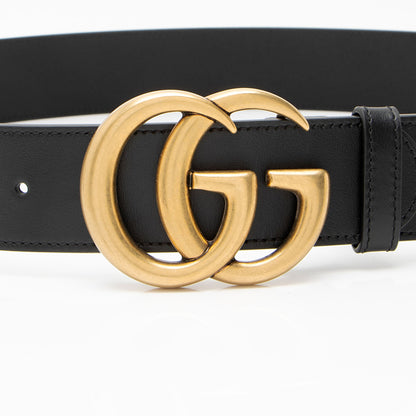 Gucci GG Supreme GG Marmont Wide Belt - Size 38 / 95