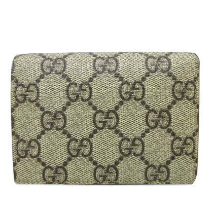 Gucci GG Supreme Heart Bifold Wallet (SHG-4t4GId)