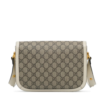 Gucci GG Supreme Horsebit 1955 Crossbody Bag (SHG-hjtQvv)