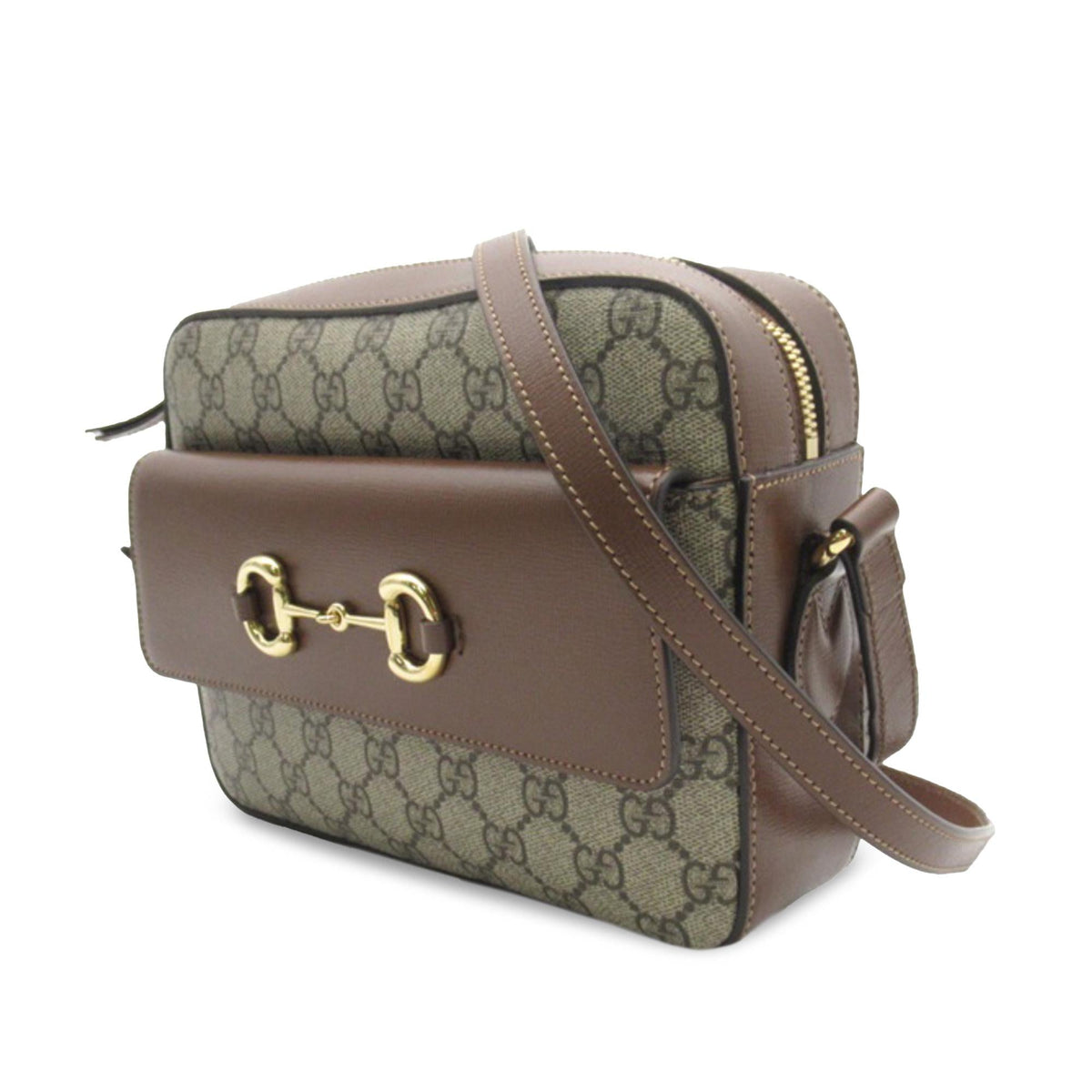 Gucci GG Supreme Horsebit 1955 Crossbody (SHG-jG3J3x)