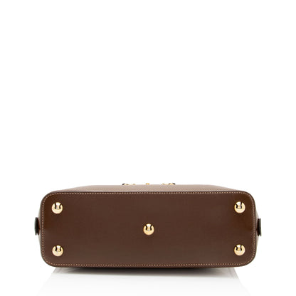 Gucci GG Supreme Horsebit 1955 Medium Top Handle (SHF-s7mzQw)