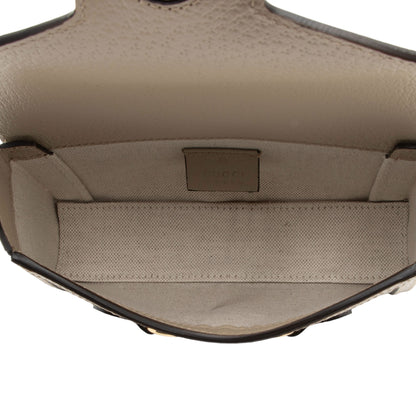 Gucci GG Supreme Horsebit 1955 Mini Shoulder Bag (SHF-FQ4V0d)