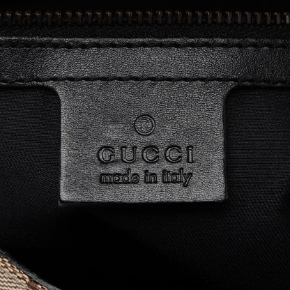 Gucci GG Supreme Horsebit Web Flap Bag (SHF-dZLqw3)