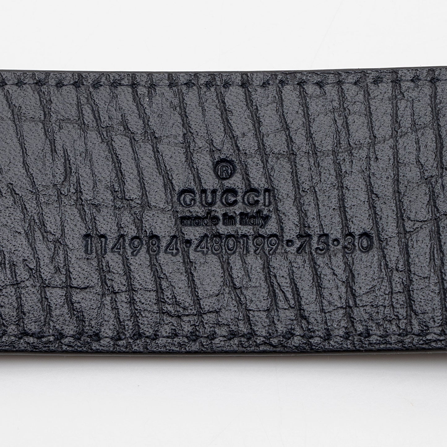 Gucci GG Supreme Interlocking G Belt - Size 30 / 75 - FINAL SALE (SHF-6RxdGy)