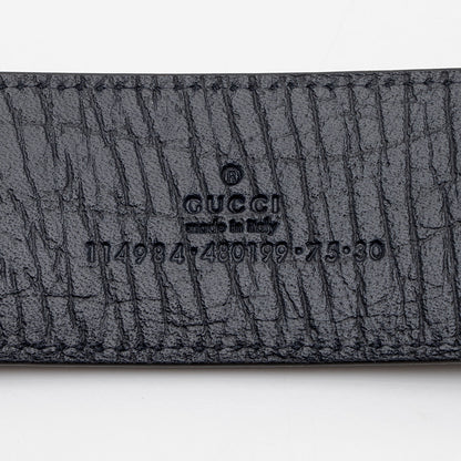 Gucci GG Supreme Interlocking G Belt - Size 30 / 75 - FINAL SALE (SHF-6RxdGy)