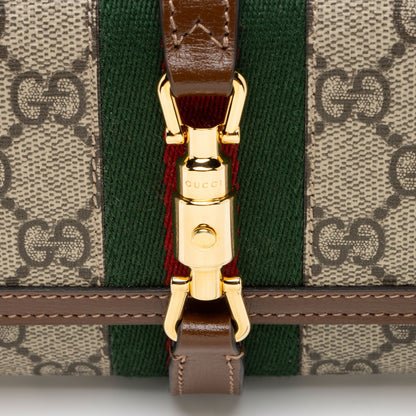 Gucci GG Supreme Jackie 1961 Chain Wallet (SHF-4Ai3Gr)