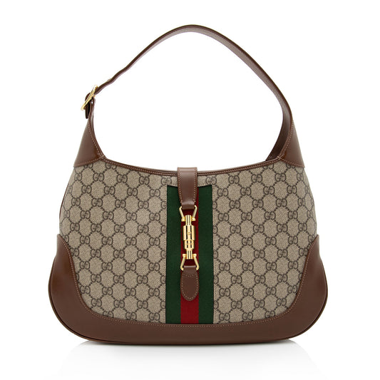 Gucci GG Supreme Jackie 1961 Medium Shoulder Bag (SHF-TnWsAF)