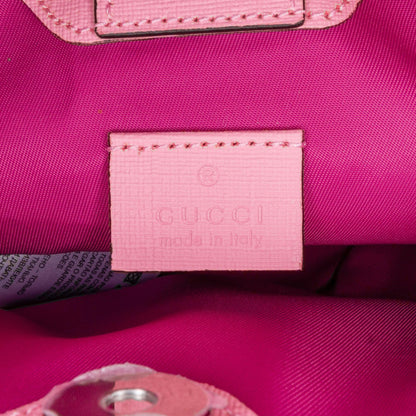 Gucci GG Supreme Kids Strawberry Bucket Bag (SHG-TqqNA8)