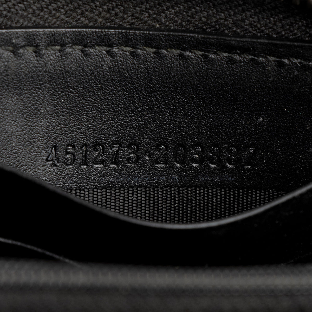 Gucci GG Supreme Kingsnake Zip Around Wallet (SHF-XF9siG)