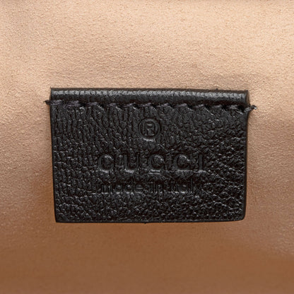 Gucci GG Supreme Leather Padlock Mini Crossbody (SHF-C1X2QZ)