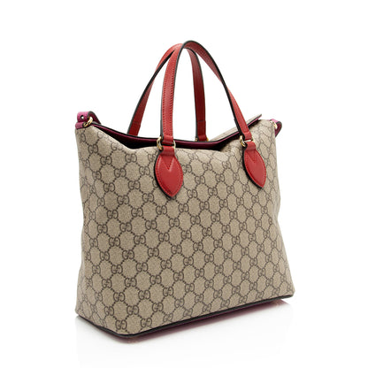 Gucci GG Supreme Linea A Fold Over Tote