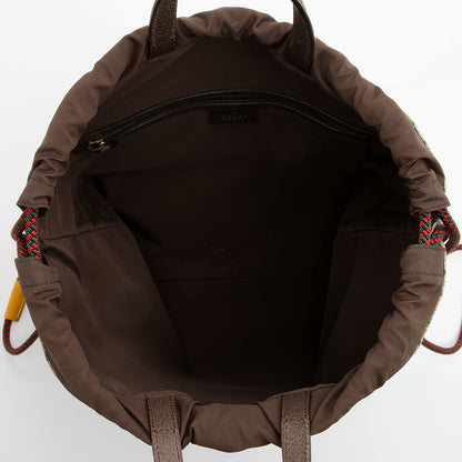 Gucci GG Supreme Neo Vintage Drawstring Backpack (SHF-23809)
