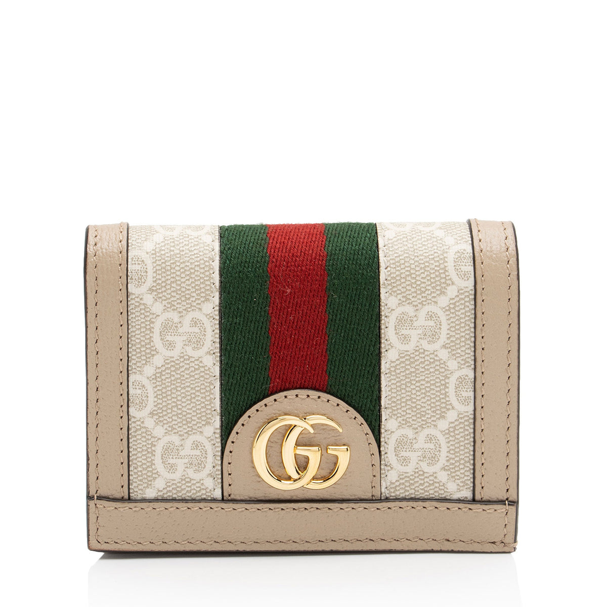 Gucci GG Supreme Ophidia Card Case (SHF-forX0L)