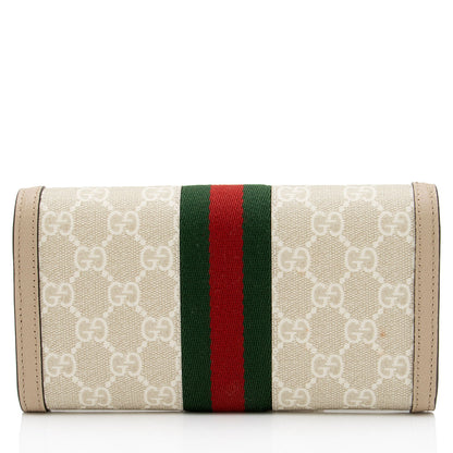 Gucci GG Supreme Ophidia Continental Wallet (SHF-UdbXn6)