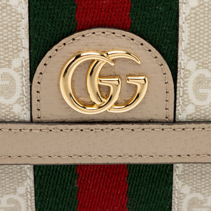 Gucci GG Supreme Ophidia Continental Wallet (SHF-UdbXn6)