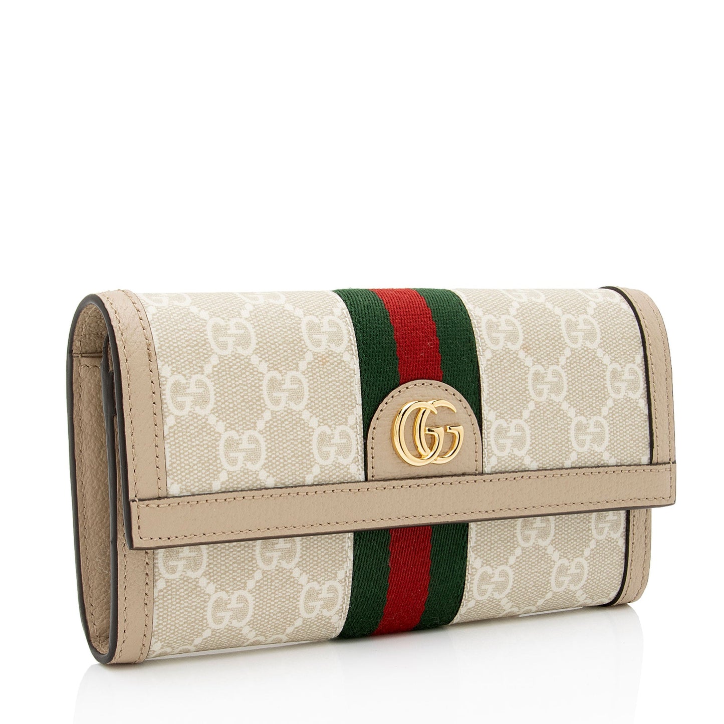 Gucci GG Supreme Ophidia Continental Wallet (SHF-UdbXn6)
