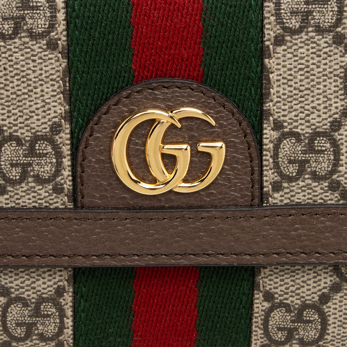 Gucci GG Supreme Ophidia Continental Wallet (SHF-5si9cW)