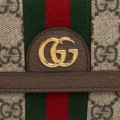 Gucci GG Supreme Ophidia Continental Wallet (SHF-5si9cW)