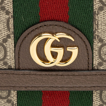 Gucci GG Supreme Ophidia French Wallet (SHF-6yBoMU)