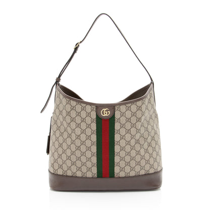 Gucci GG Supreme Ophidia Lage Open Shoulder Bag