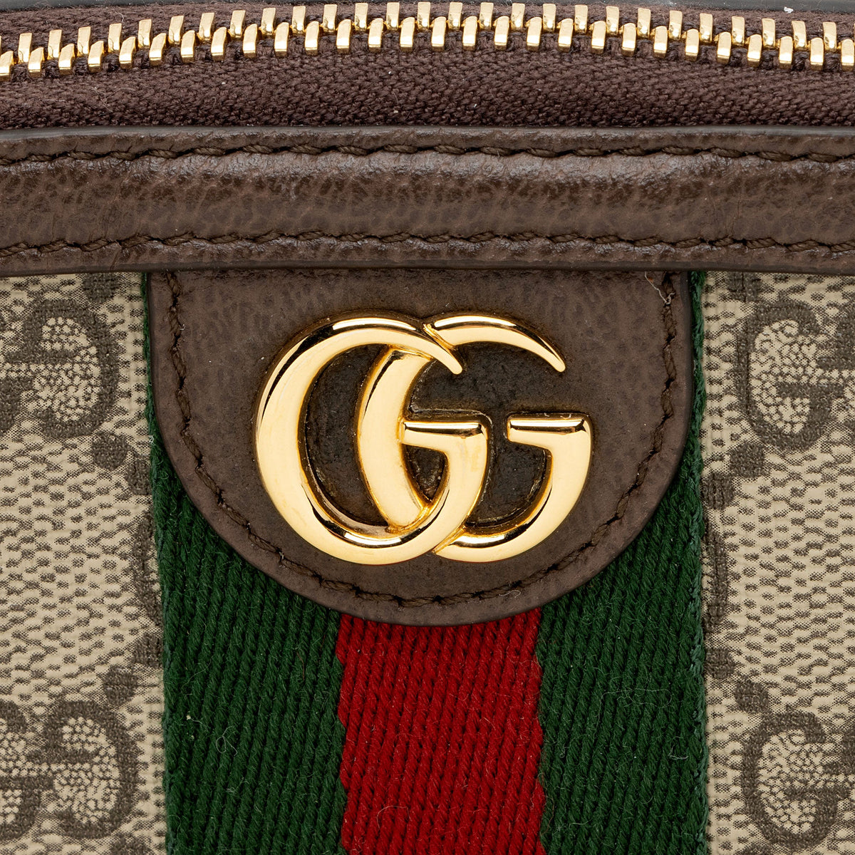 Gucci GG Supreme Ophidia Large Cosmetic Case (SHF-9i1FhG)