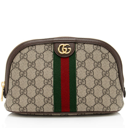 Gucci GG Supreme Ophidia Large Cosmetic Case (SHF-9i1FhG)