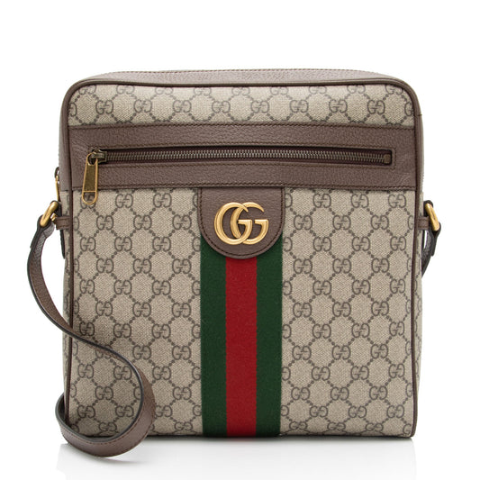 Gucci GG Supreme Ophidia Medium Messenger Bag (SHF-0tr2XT)