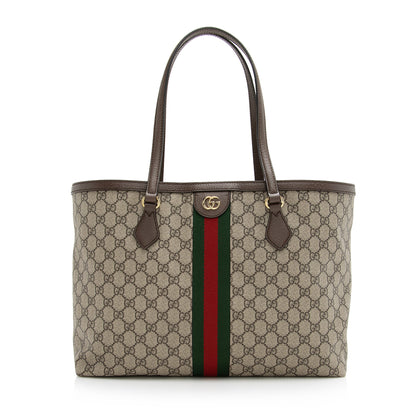 Gucci GG Supreme Ophidia Medium Shopping Tote (SHF-22624)
