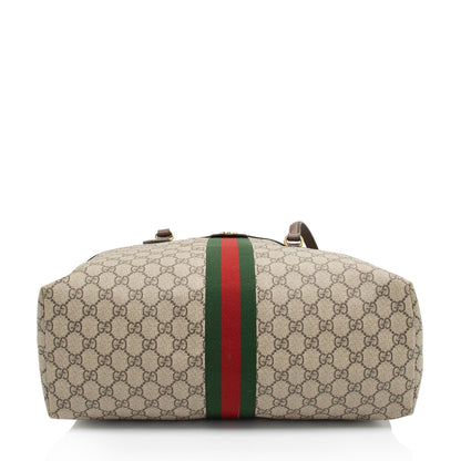 Gucci GG Supreme Ophidia Medium Shopping Tote (SHF-O2VjKy)