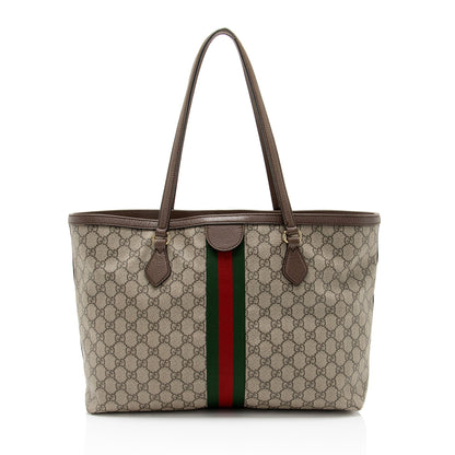 Gucci GG Supreme Ophidia Medium Shopping Tote